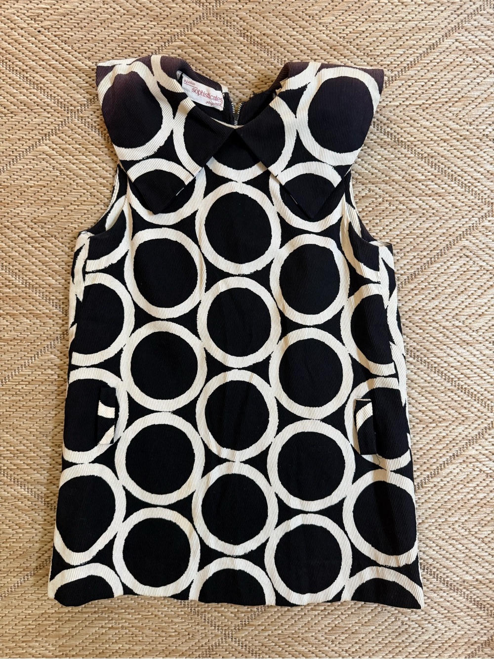 60s/70s Mod Vintage Junior Sophisticates Bonwit Teller Tunic Top